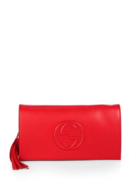 red gucci revound|red Gucci clutch.